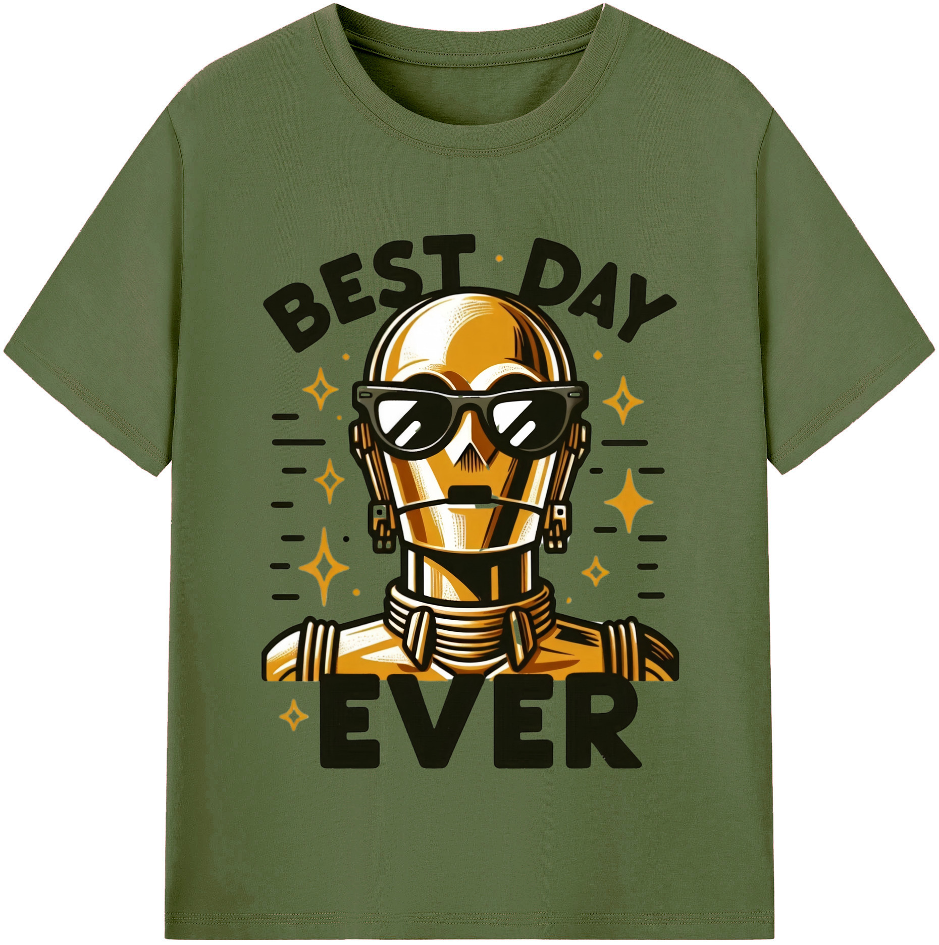 （画像用） スター・ウォーズ Star Wars 綿100％半袖Tシャツ（フロントプリント）